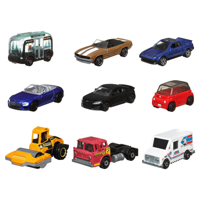 Matchbox 9-Car Gift Pack Collection (Color or style may vary)