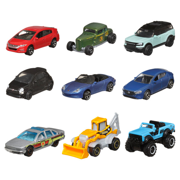 Matchbox 9-Car Gift Pack Collection (Color or style may vary)