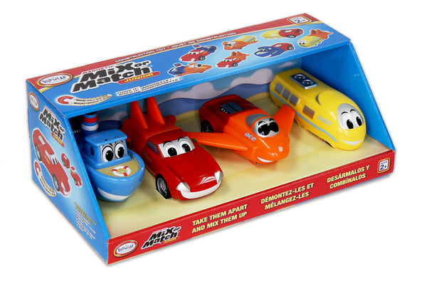 Popular Playthings Magnetic Mix or Match Vehicles Junior