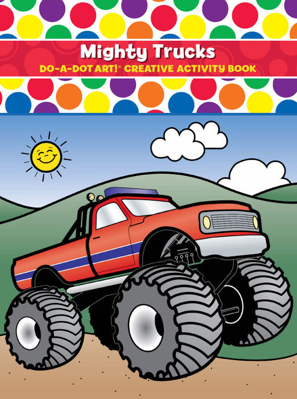 Do-A-Dot Art! Mighty Trucks Coloring Book