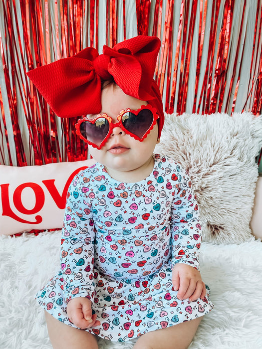 Dream Big Little Co SWEET HEARTZzz DREAM BODYSUIT DRESS