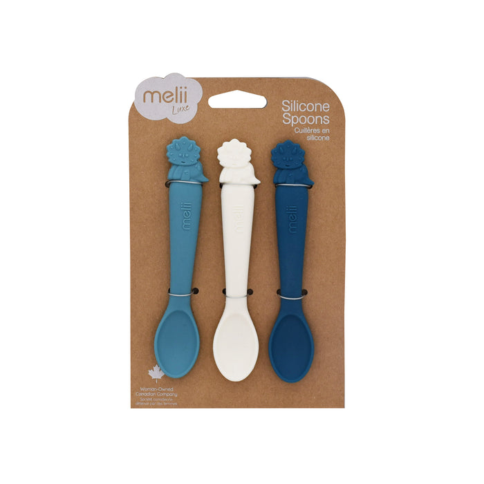 Melii Luxe Silicone Spoons 3 Pack