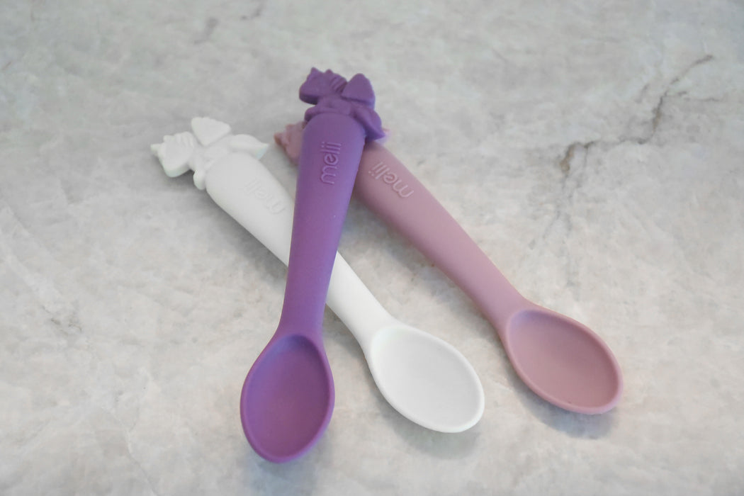 Melii Luxe Silicone Spoons 3 Pack