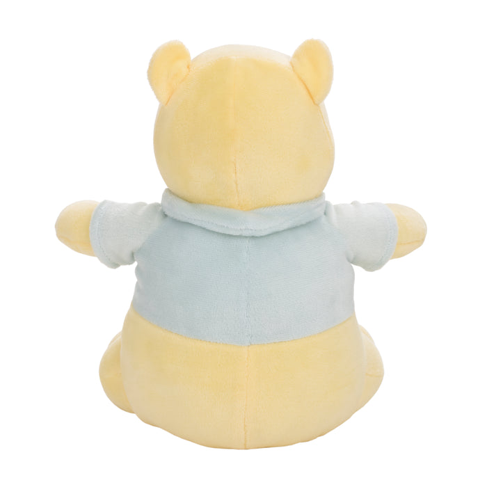 Disney Winnie the Pooh Yellow and Aqua Plush