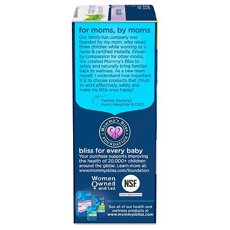 Mommy's Bliss Organic Baby Cough Syrup and Mucus Night Time 1.67 OZ