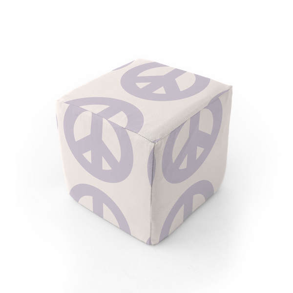 Toki Mats Cream Peace Sign Play Cube