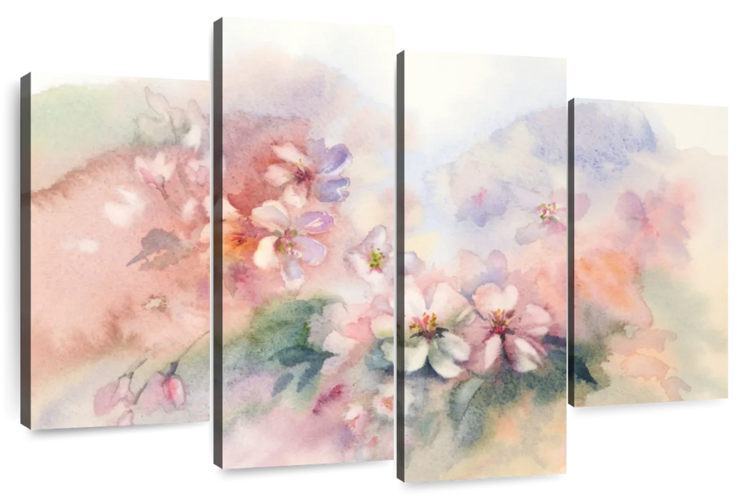 ElephantStock Abstract Cherry Blossom Wall Art