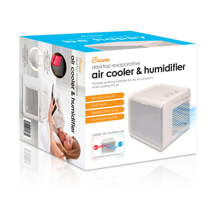 Crane Desktop Evaporative Air Cooler & Humidifier