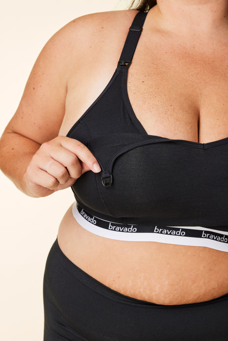 Bravado Designs Original Pumping and Nursing Bra in Black