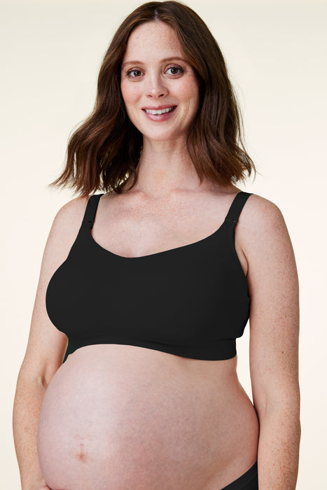 Bravado Designs Intrigue Full Cup Balconette Maternity & Nursing Bra, Black