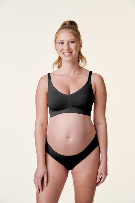 Bravado Designs Body Silk Seamless Nursing Bra, Black