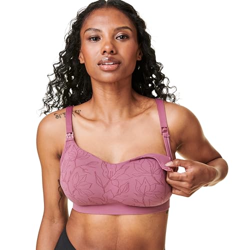 Bravado Designs Intrigue Balconette Maternity & Nursing Bra, Berry Jacquard