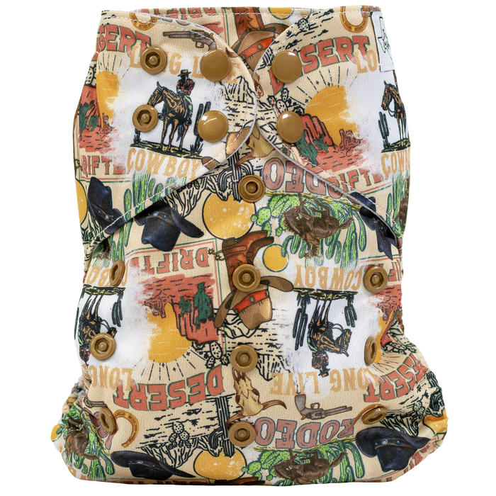 Texas Tushies Slim Fit Pocket Cloth Diaper