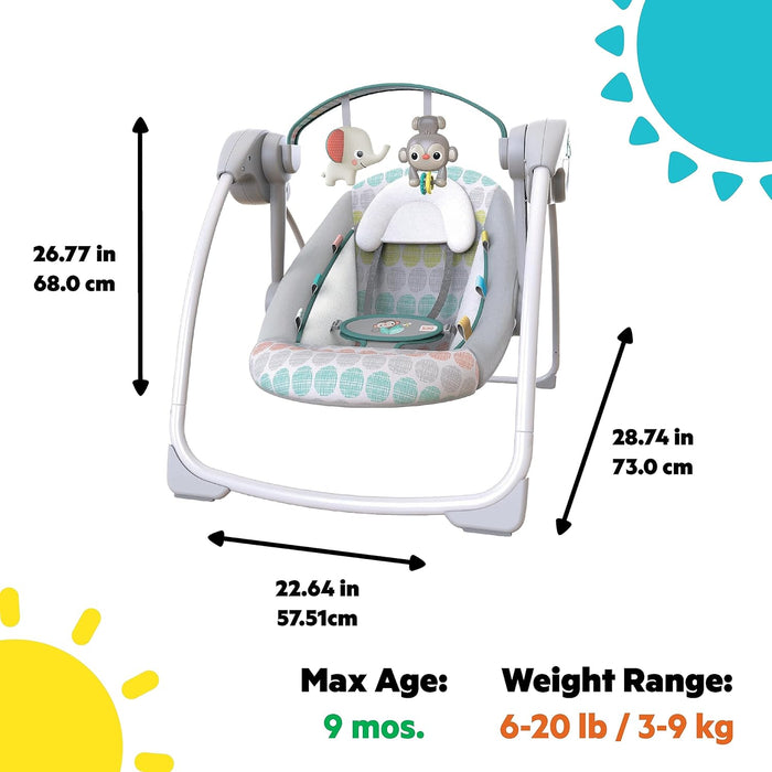 Bright Starts Whimsical Wild™ Portable Swing