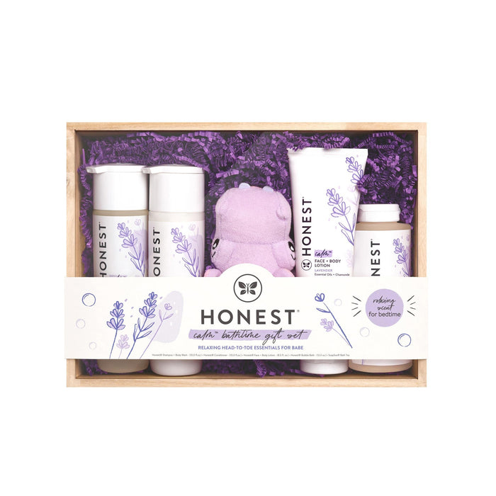 The Honest Company Soapsox Gift Set Lavender Hippo