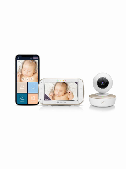 Motorola Nursery Comfort 40 Babyphone Vidéo Connecté avec Écran