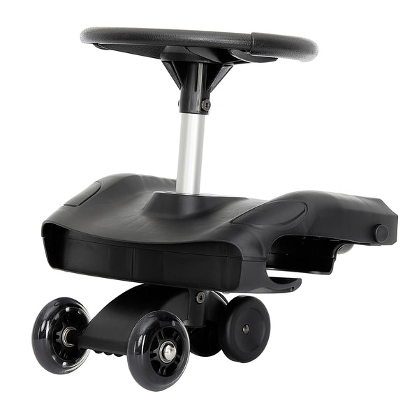 Evolur Cruise Swing Rider Scooter in Black