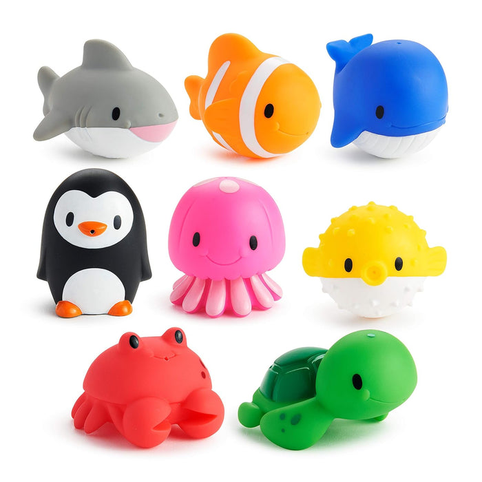 Munchkin Ocean Squirts Bath Toy 8pk