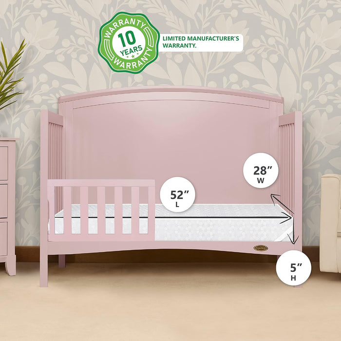 Dream On Me Honeycomb Orthopedic Firm Fiber Standard Crib Mattress