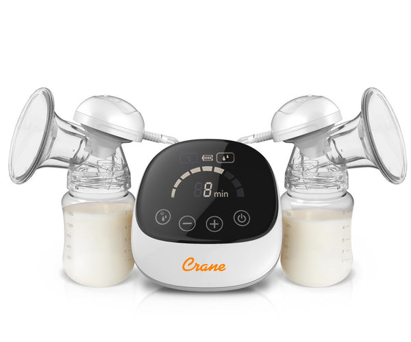 Crane Baby Double Electric Cordless Portable Breast Pump