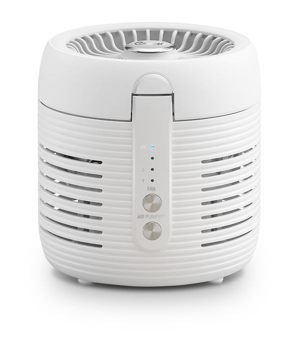 Crane Baby 2-In-1 Desk Top Air Purifier & Fan – With HEPA Filter