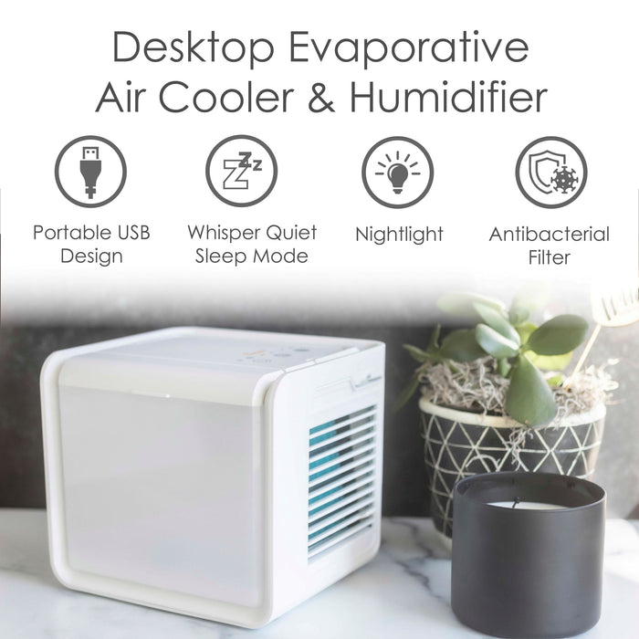 Crane Desktop Evaporative Air Cooler & Humidifier