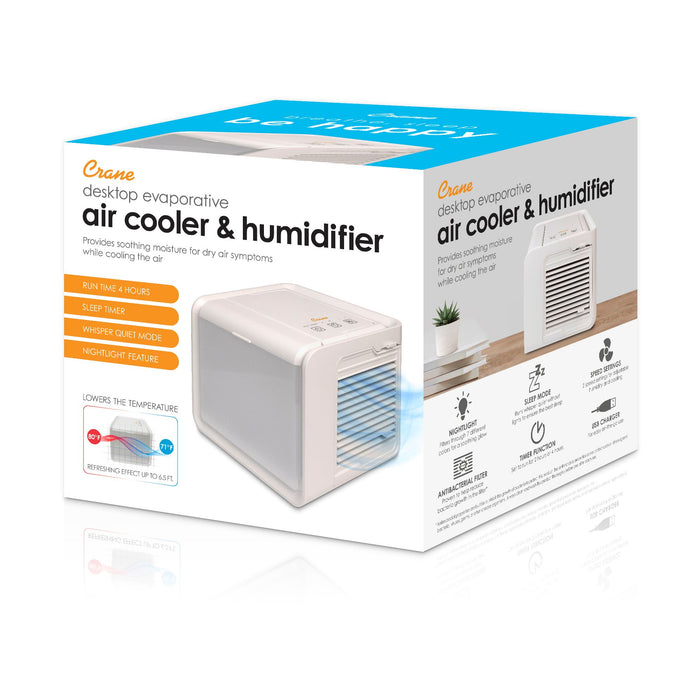 Crane Desktop Evaporative Air Cooler & Humidifier