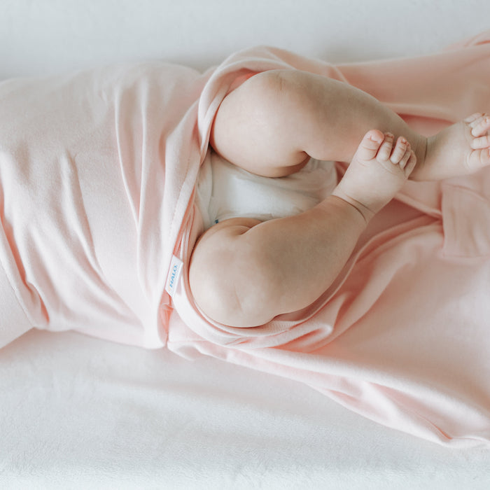 Halo Sleepsack Swaddle Cotton Soft Pink Newborn