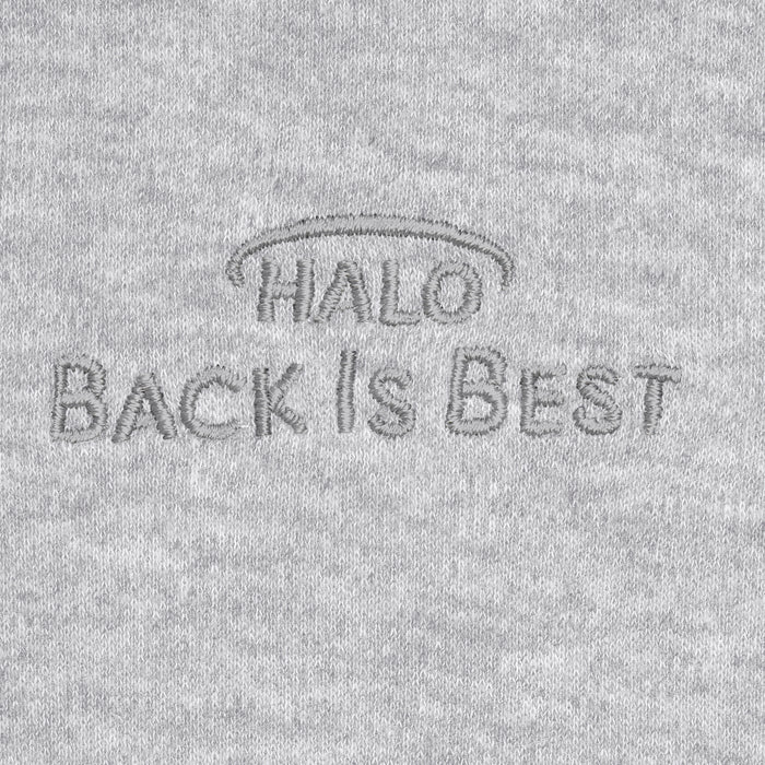 Halo Baby Sleepsack Swaddle Wearable Blanket, Heather Grey/Aqua