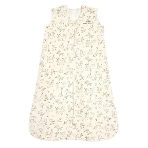 Halo SleepSack Cotton Lullaby Forest cream