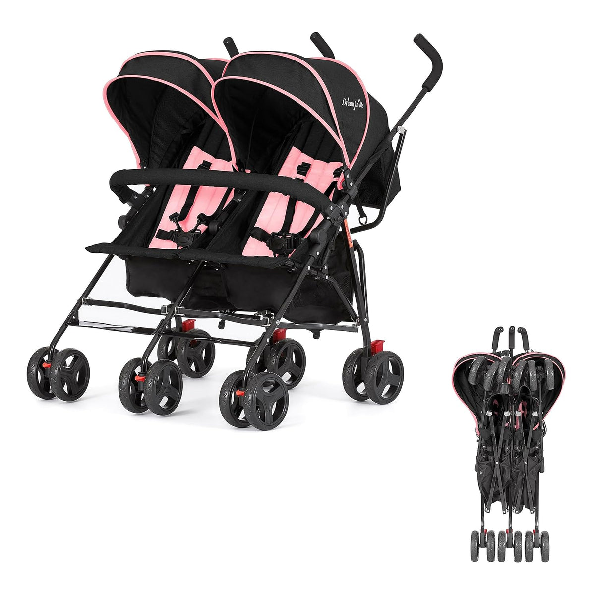 Dream On Me Volgo Twin Umbrella Stroller