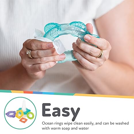 Nuby Stacking Ocean Rings Teether