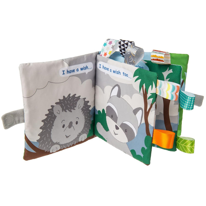 Mary Meyer Taggies Heather Hedgehog Soft Cloth Book with Crinkle Paper & Squeaker