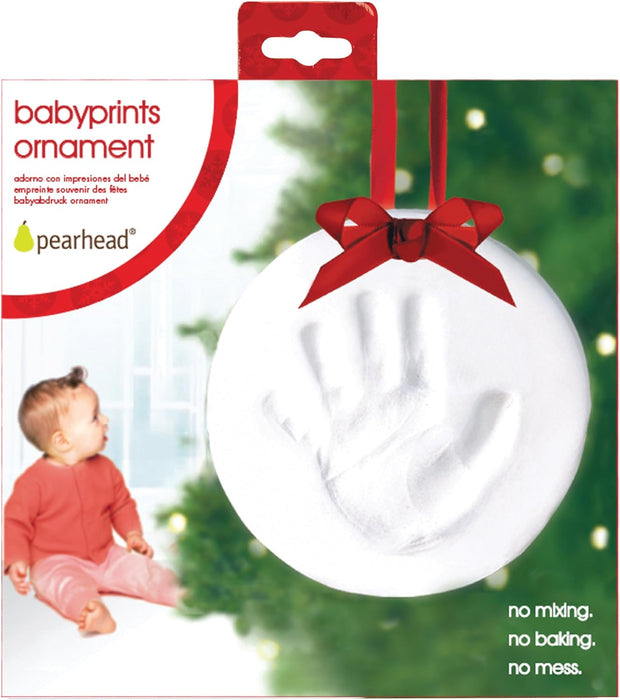 Pearhead Christmas Babyprints ornament