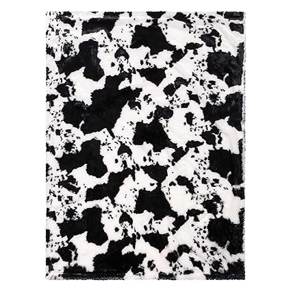 Trend Lab Cow Plush Baby Blanket