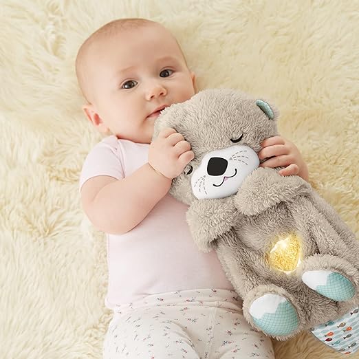 Fisher Price Soothe 'n Snuggle Otter Portable Plush Baby Toy