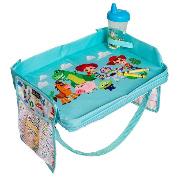 Disney Baby by J.L. Childress 3-IN-1 Travel Tray & Tablet Holder, Toy Story