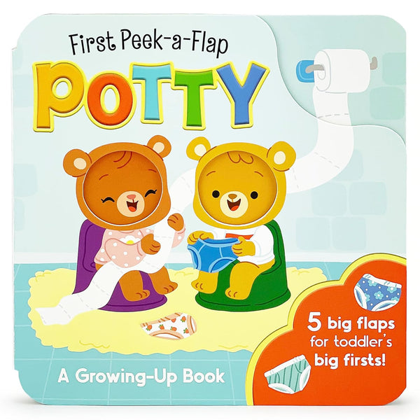 Potty (First Peek-A-Flap) - by Cottage Door Press