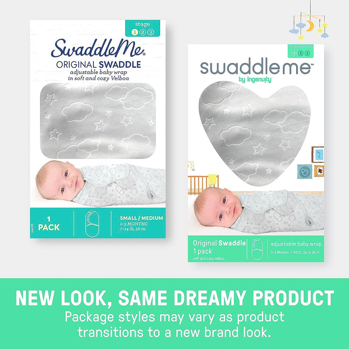 SwaddleMe Summer Infant Original 3-Pack Small - XO