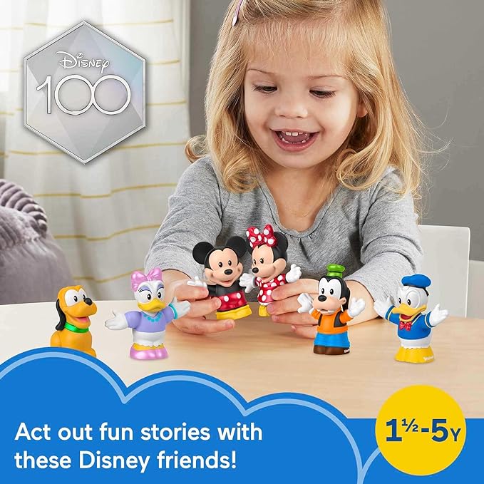 Disney Junior Mickey Mouse Collectible Figure Set, 5 Pack, 3-inch  Collectible Figures, Kids Toys for Ages 3 Up by Just Play