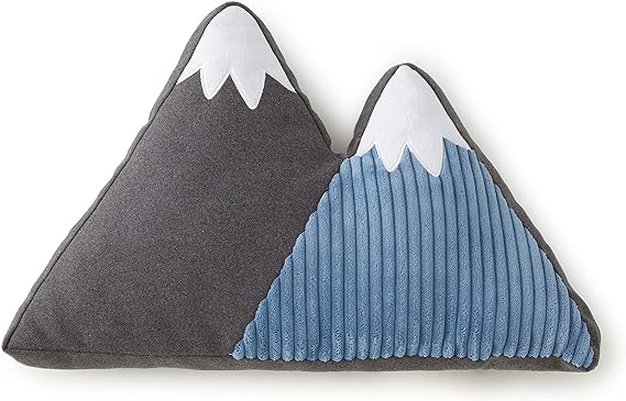 Levtex Baby Trail Mix Mountains Shaped Pillow 12 x 20 in.