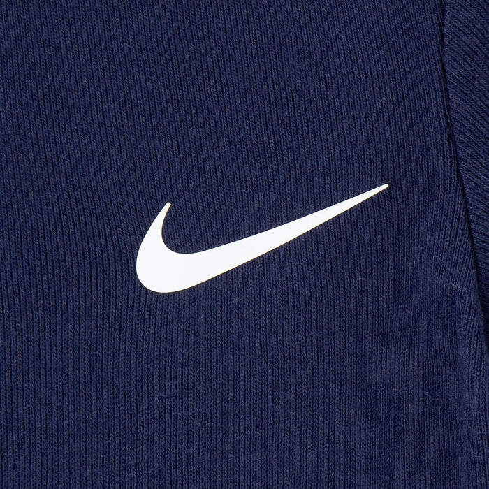 Nike Mini Me 3 Pack Short Sleeve Bodysuits in Midnight Navy