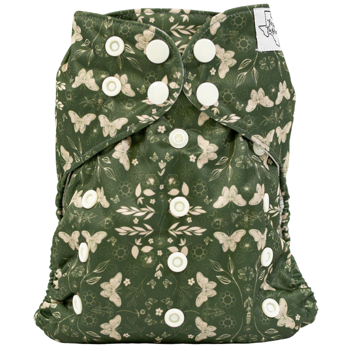 Texas Tushies Slim Fit Pocket Cloth Diaper