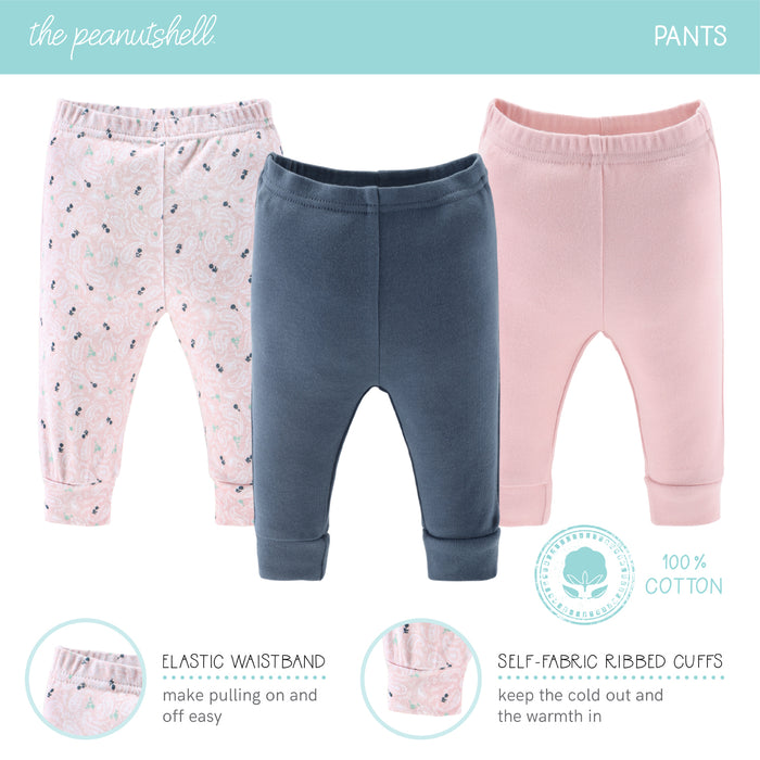 The Peanutshell 16 Piece Layette Set in Prairie Floral