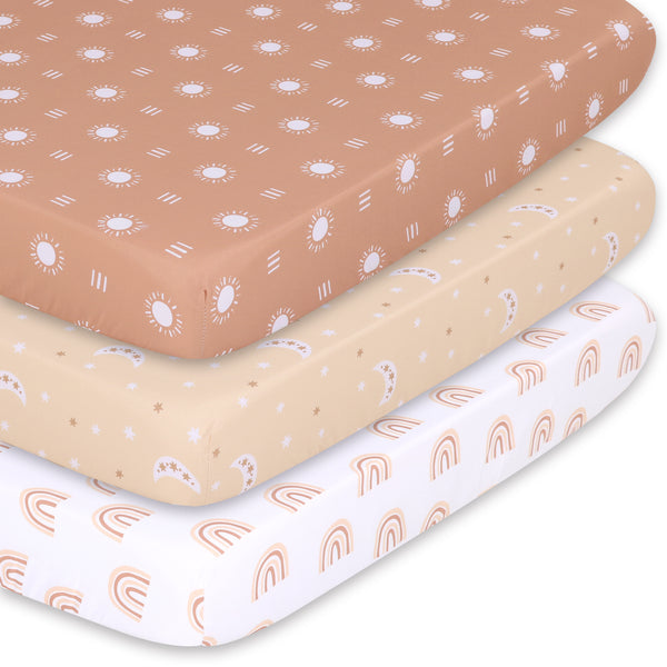 The Peanutshell Playard Sheets - Boho