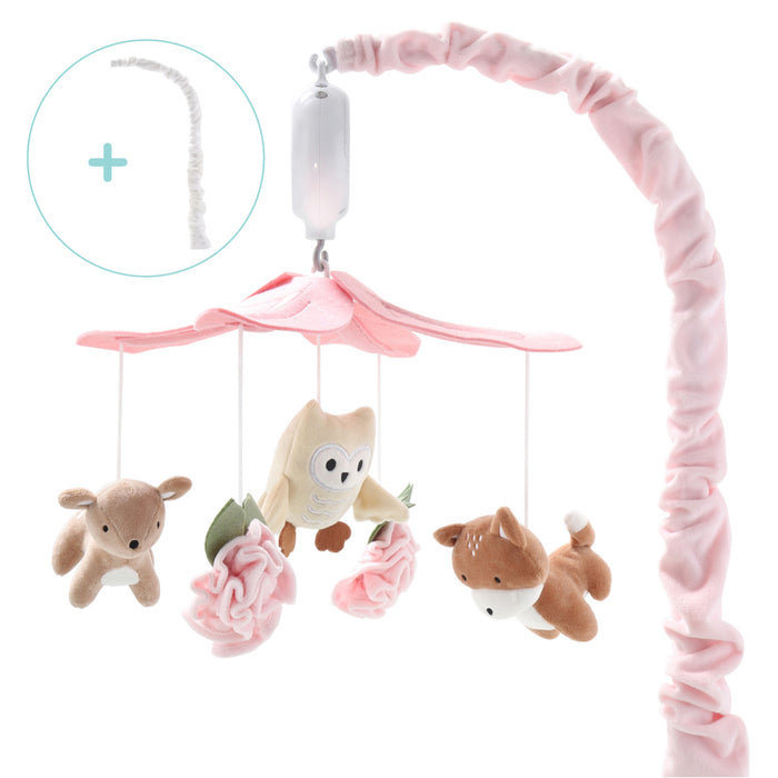 The Peanutshell Little Forest Baby Musical Crib Mobile