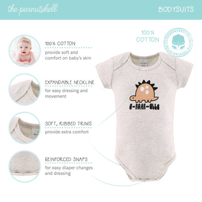 The Peanutshell 16 Piece Layette Set in Tiny Dino