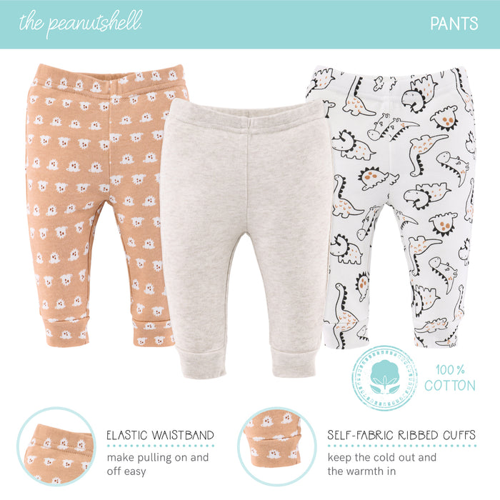 The Peanutshell 16 Piece Layette Set in Tiny Dino