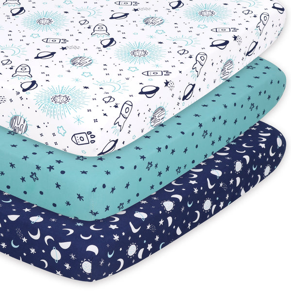 The Peanutshell Playard Sheets - Space