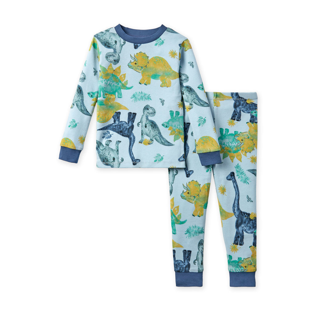 Burt's Bees Baby® Toddler 2pc Wild Safari Organic Cotton Tight Fit Pajama  Set - Blue 3T - Yahoo Shopping